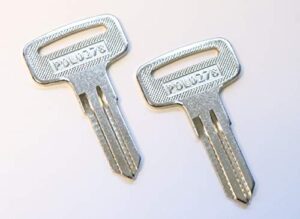 Polaris ATV Blank Key (Set of 2) for Series 20, 21, 67, 68