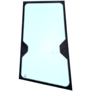 John Deere K-Series Wheel Loader Right Door Replacement Glass- T244711